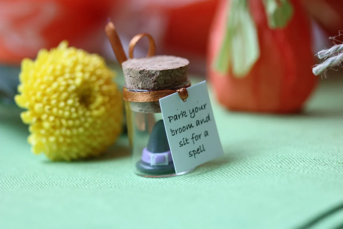 Miniature Witch Hat Halloween Decorations Holiday Ornament Trick or Treating Gift Party Treats Favors Personalized Funny Unique Gift 3