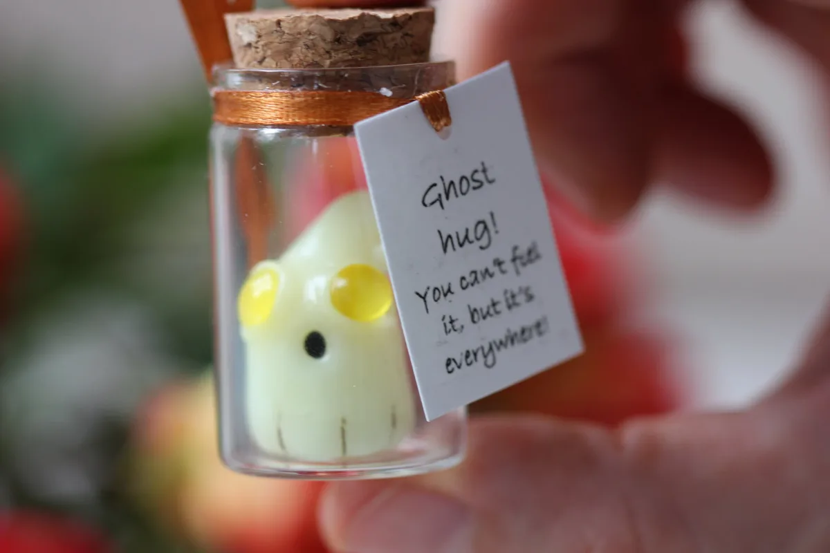 Spook Glow in the Dark Halloween Funny Personalized Gift Halloween Decorations Ghost Figurine Customized Party Favor Advent Calendar Gift 8