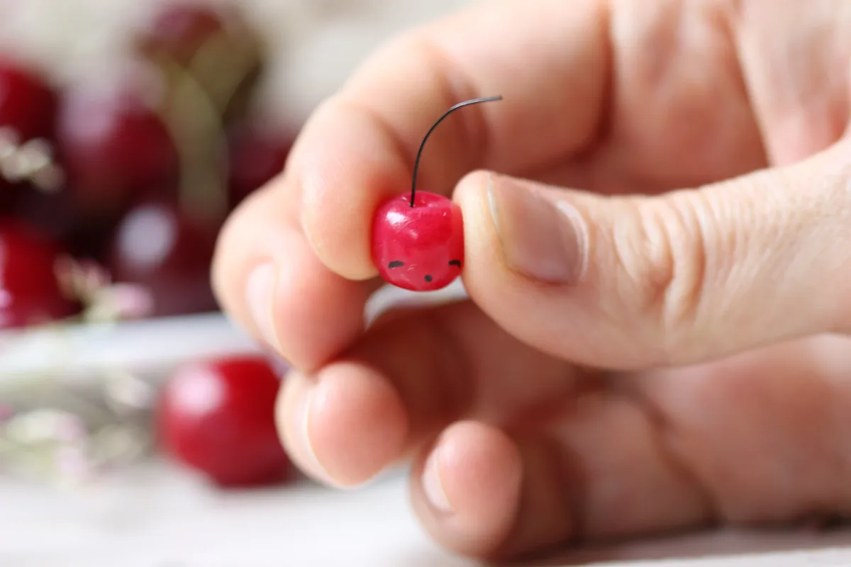 Cherry Miniature Figurine Boyfriend Girlfriend Friendship Motivational Miss you Gift Ideas Family Reunion Favors Customized Party Favors 4