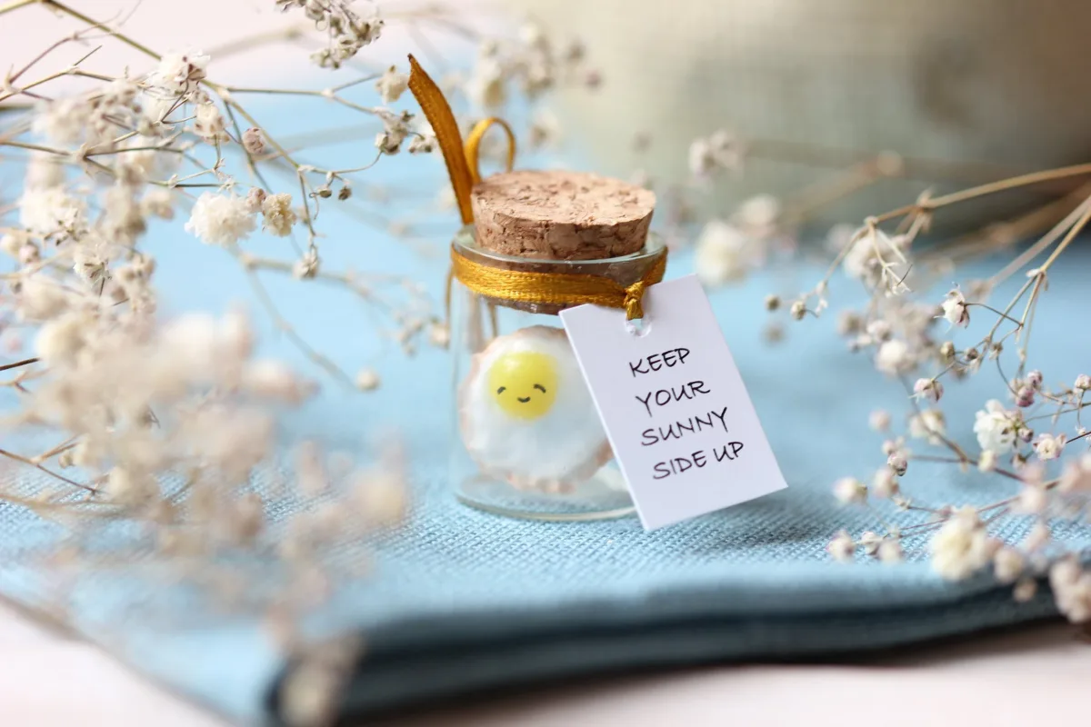 Funny Personalized Motivational Gift Inspirational Quote Gift for Him Her Miniature Fried Egg Customized Party Favors for Teens and Adults 2