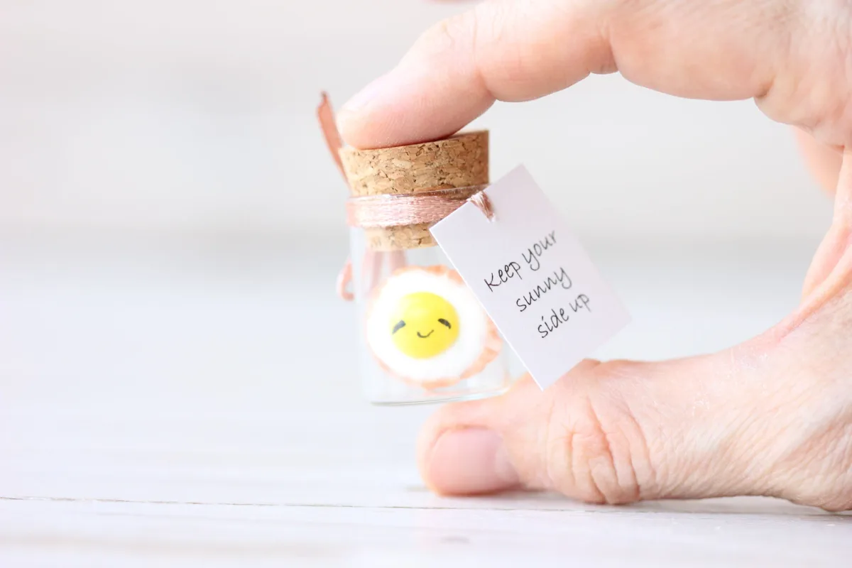Funny Personalized Motivational Gift Inspirational Quote Gift for Him Her Miniature Fried Egg Customized Party Favors for Teens and Adults 4