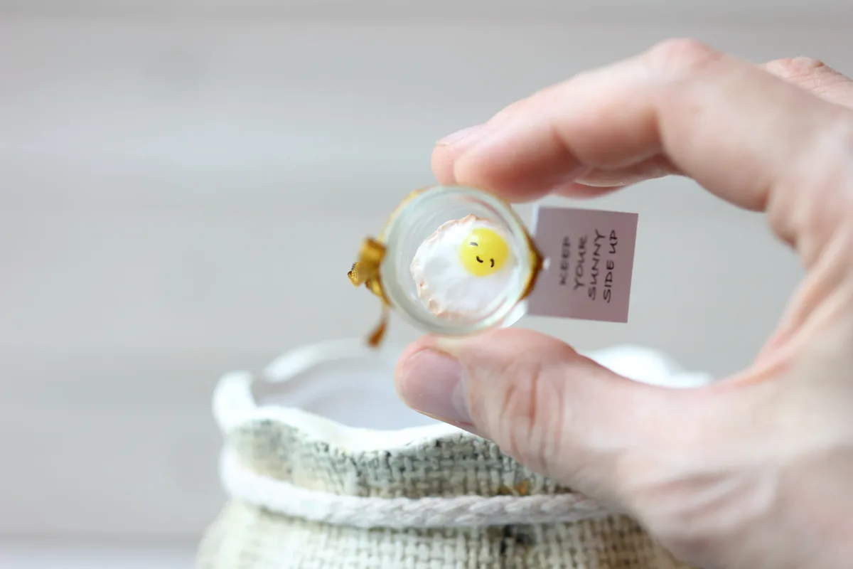 Funny Personalized Motivational Gift Inspirational Quote Gift for Him Her Miniature Fried Egg Customized Party Favors for Teens and Adults 7