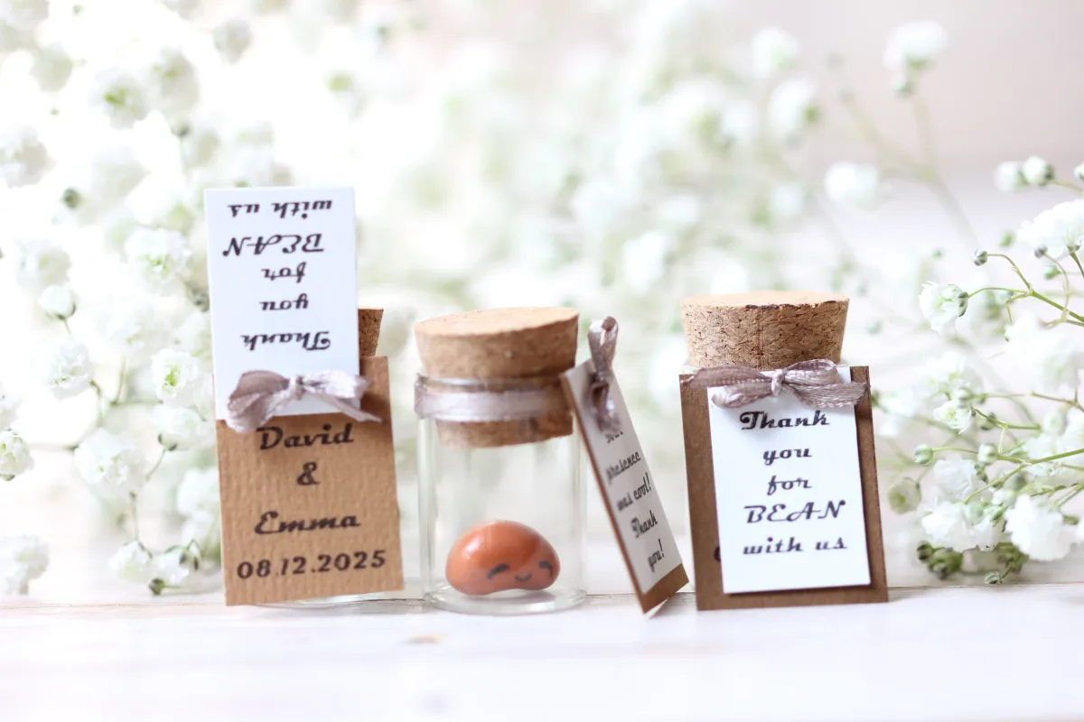 Grateful Beans Wedding Favors for Guests in Bulk Personalized Punny Bottle Anniversary Bridal Shower Birthday Gift Wedding Guests Gift Ideas 3