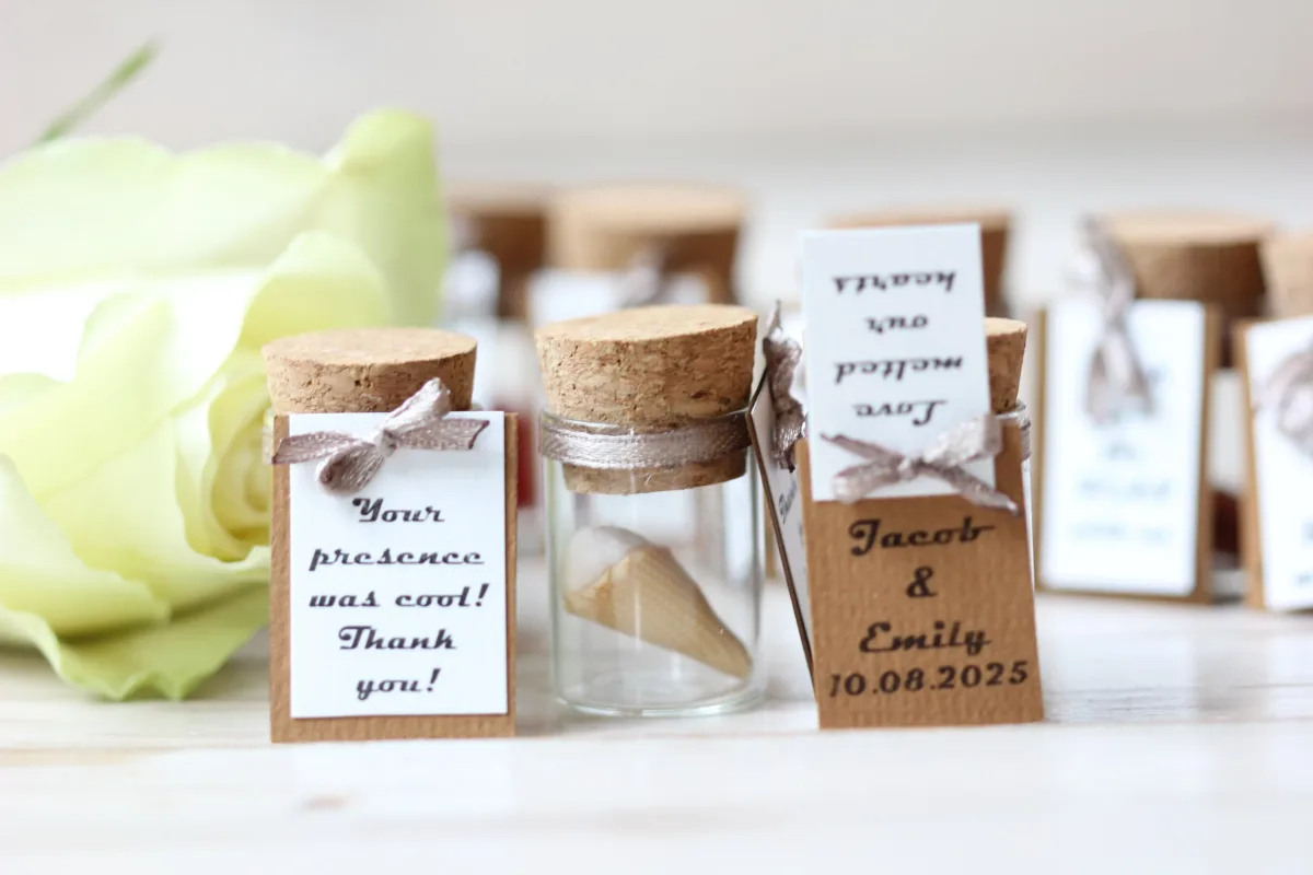 Ice Cream Cone Bulk Wedding Favors for Guests Personalized Thank You Valentine's Day Bridal Showers Anniversary Gift Party Favors 5