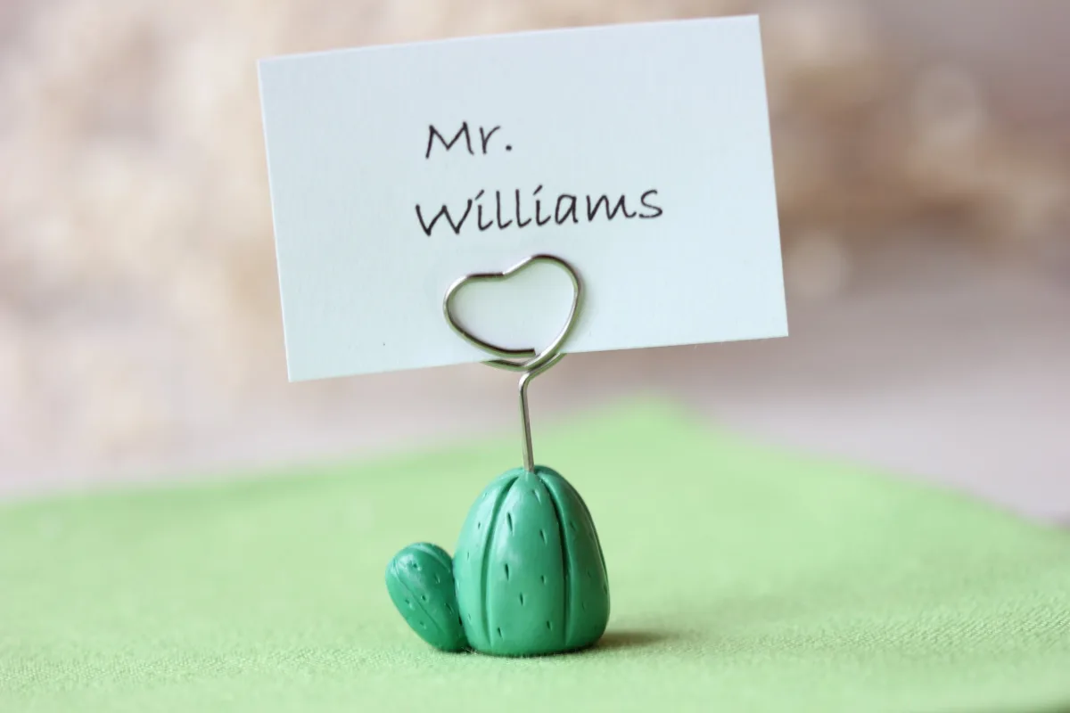 Prickly Wedding Card Holders Guests Seating Table Finder Cards Wedding  Bridal Shower Decoration Party Favors Gift for Cactus Lovers 1