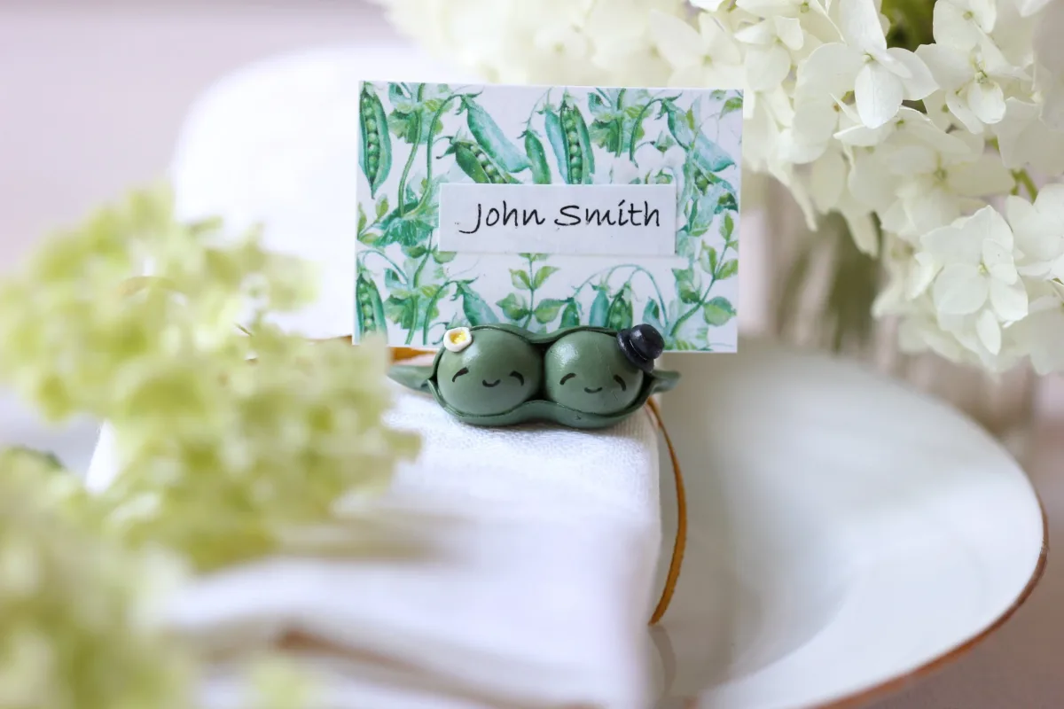 Wedding Card Holders, Cute Wedding Favors, Two Peas in a Pod Wedding Party Supplies Garden Outdoor Wedding Party Gifts and Mementos 1