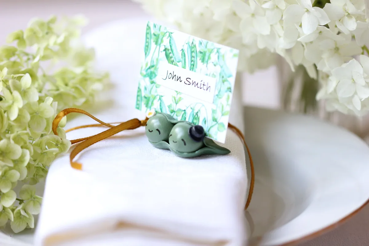 Wedding Card Holders, Cute Wedding Favors, Two Peas in a Pod Wedding Party Supplies Garden Outdoor Wedding Party Gifts and Mementos 2