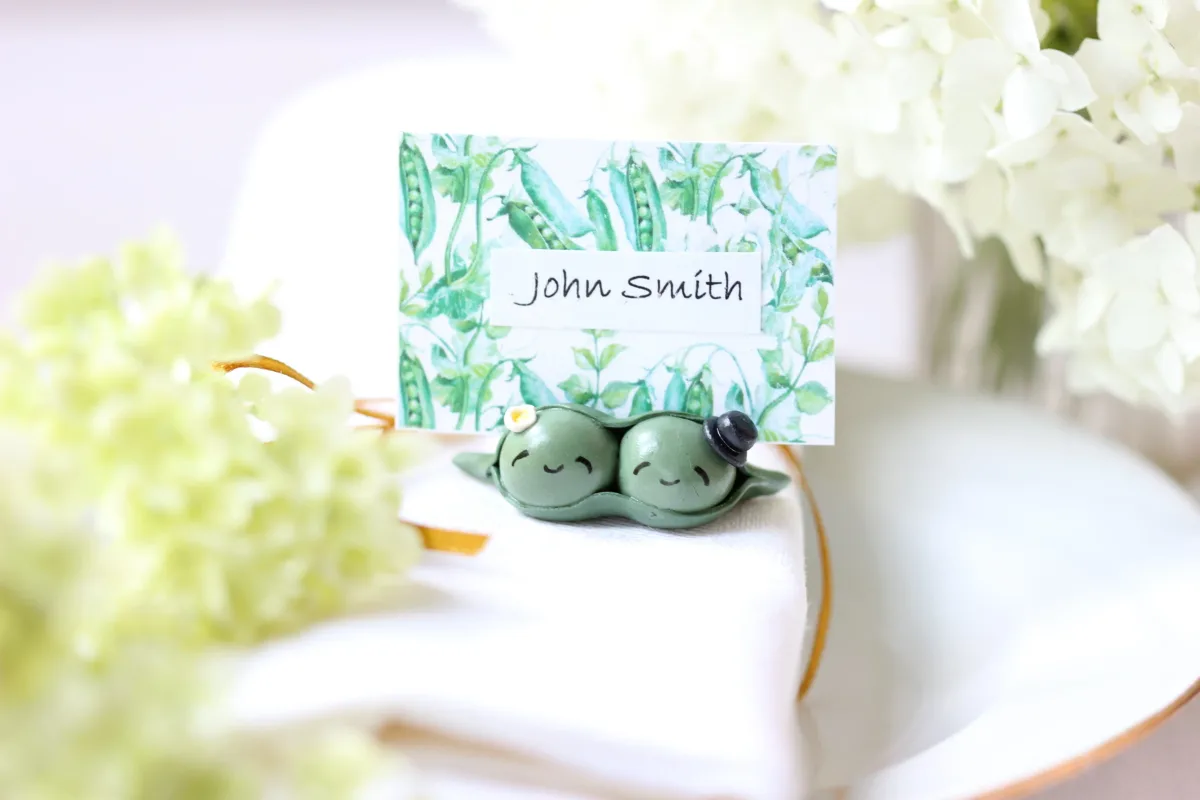 Wedding Card Holders, Cute Wedding Favors, Two Peas in a Pod Wedding Party Supplies Garden Outdoor Wedding Party Gifts and Mementos 4