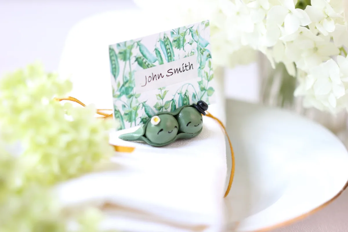 Wedding Card Holders, Cute Wedding Favors, Two Peas in a Pod Wedding Party Supplies Garden Outdoor Wedding Party Gifts and Mementos 9