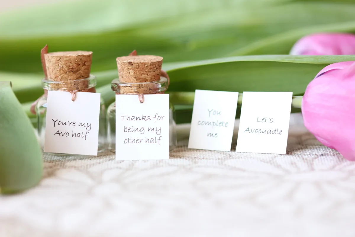 Avacado Anniversary Valentines Day Gift for Her For Him, Cute Anniversary Vegan Gift for Boyfriend Girlfriend Personalized Funny Present 10
