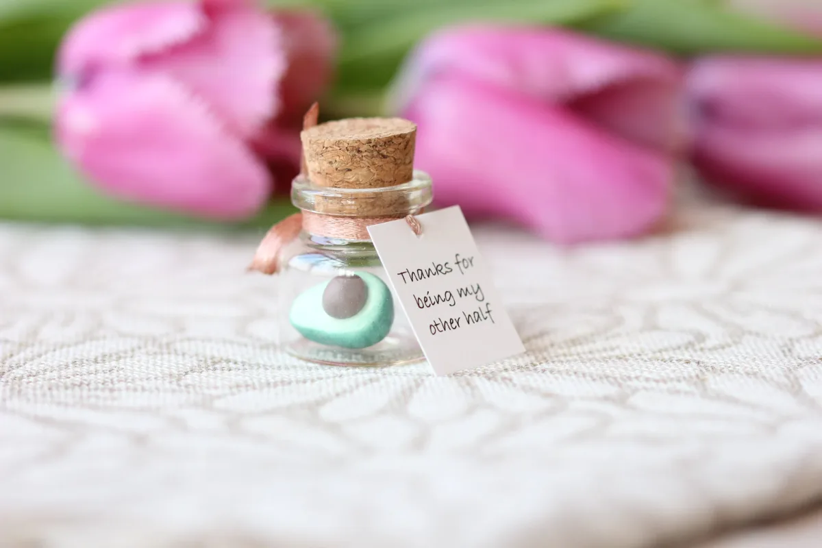 Avacado Anniversary Valentines Day Gift for Her For Him, Cute Vegan Gift for Boyfriend Girlfriend Personalized Funny Present 6