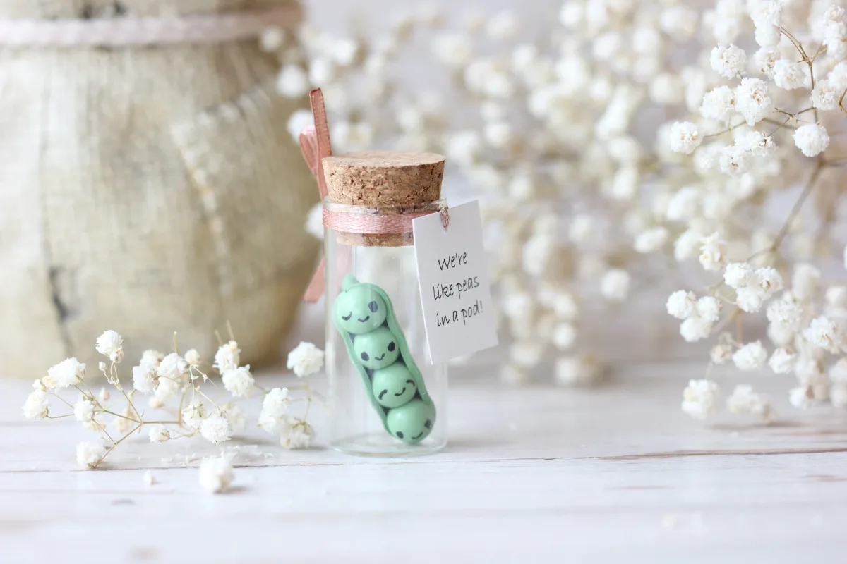 Four Peas in a Pod Funny Birthday Gift for Peas Lovers Party Favors Anniversary Gift Personalized Family Present Idea for Parents 3
