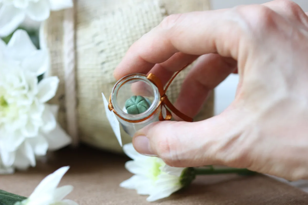 Romantic Anniversary Gift for Wife Husband, Handmade Clay Cactus 4