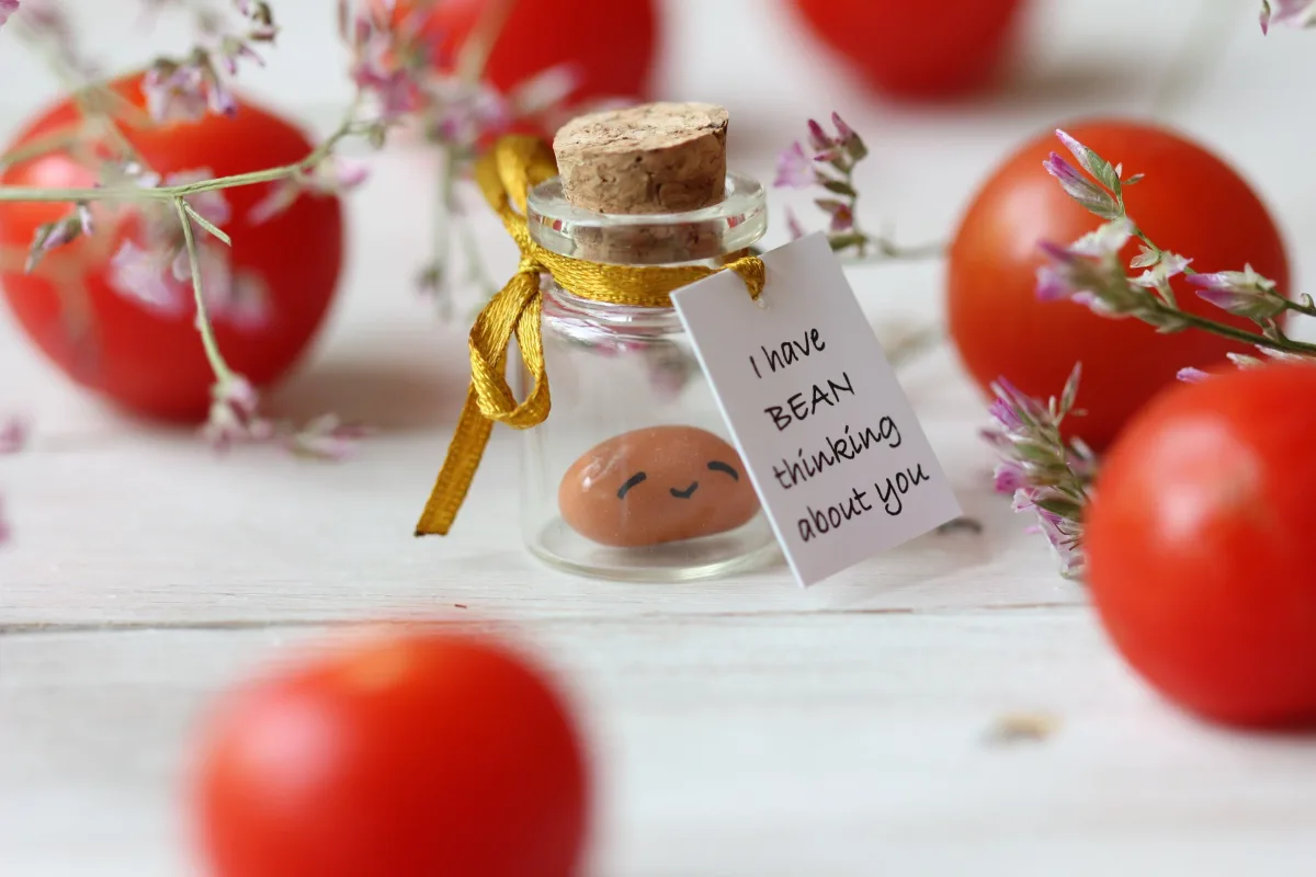 Thank You Personalized Boyfriend Girlfriend Romantic Funny Gift Bean Vegan Mother's, Dad Day Valentines Day Present Customized Party Favors 4