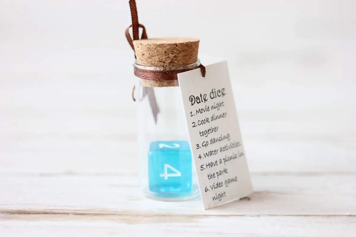 Valentine's Day Gift Date Decision Maker Dice Personalized Couple Gift Anniversary gift for Girlfriend Boyfriend 8
