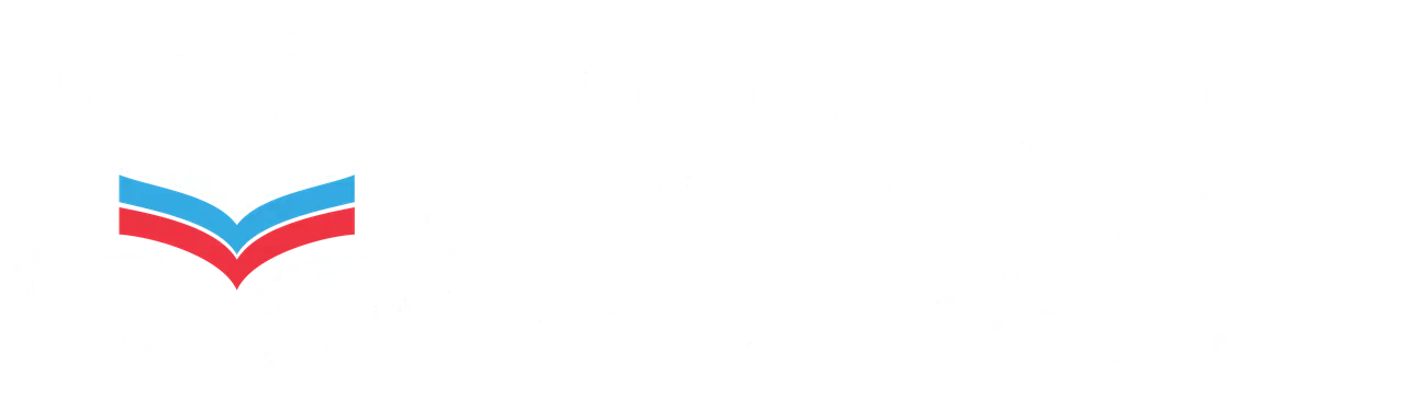 Логотип белый шрифт