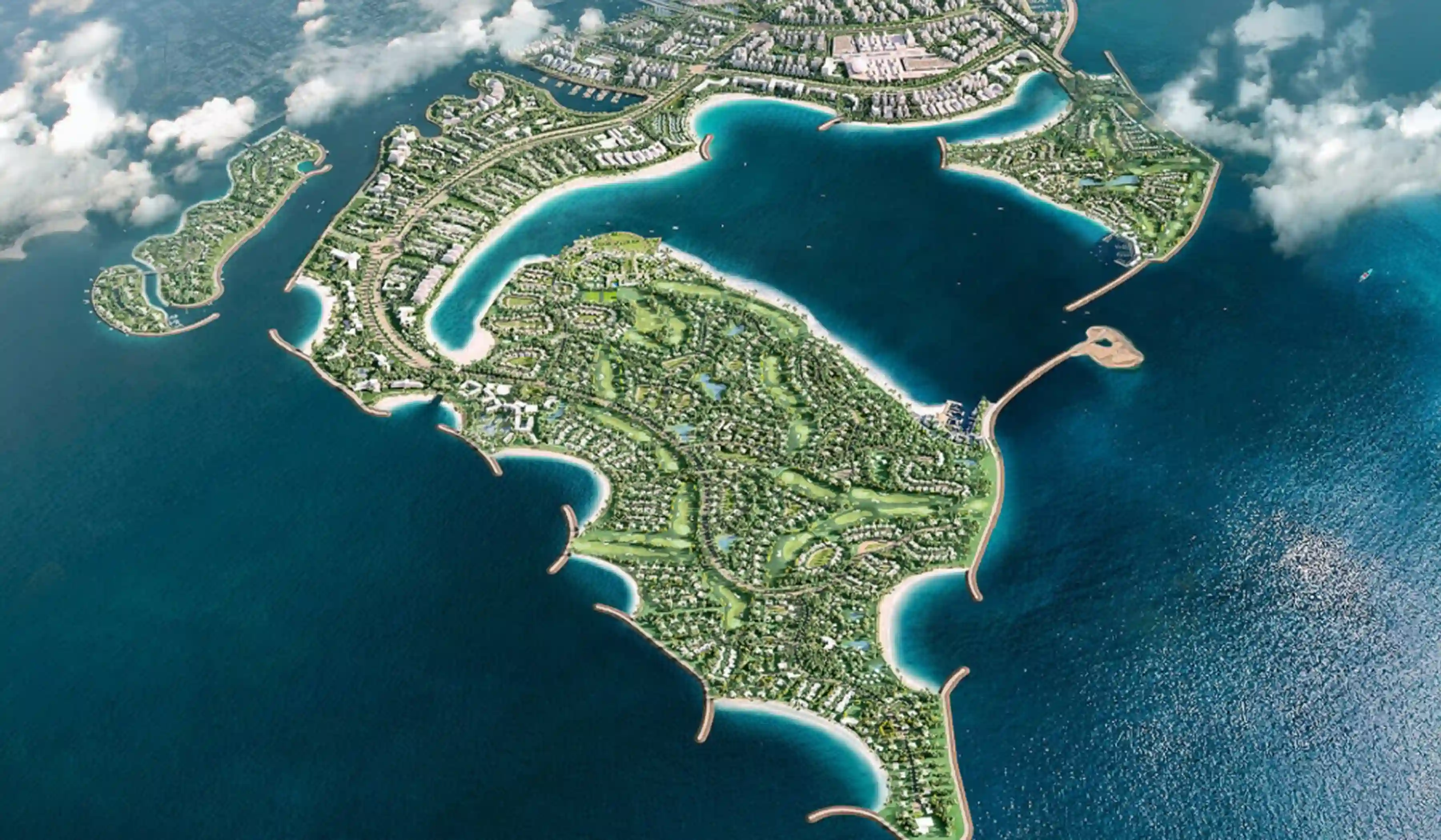 Buy real estate on artificial islands in Dubai
