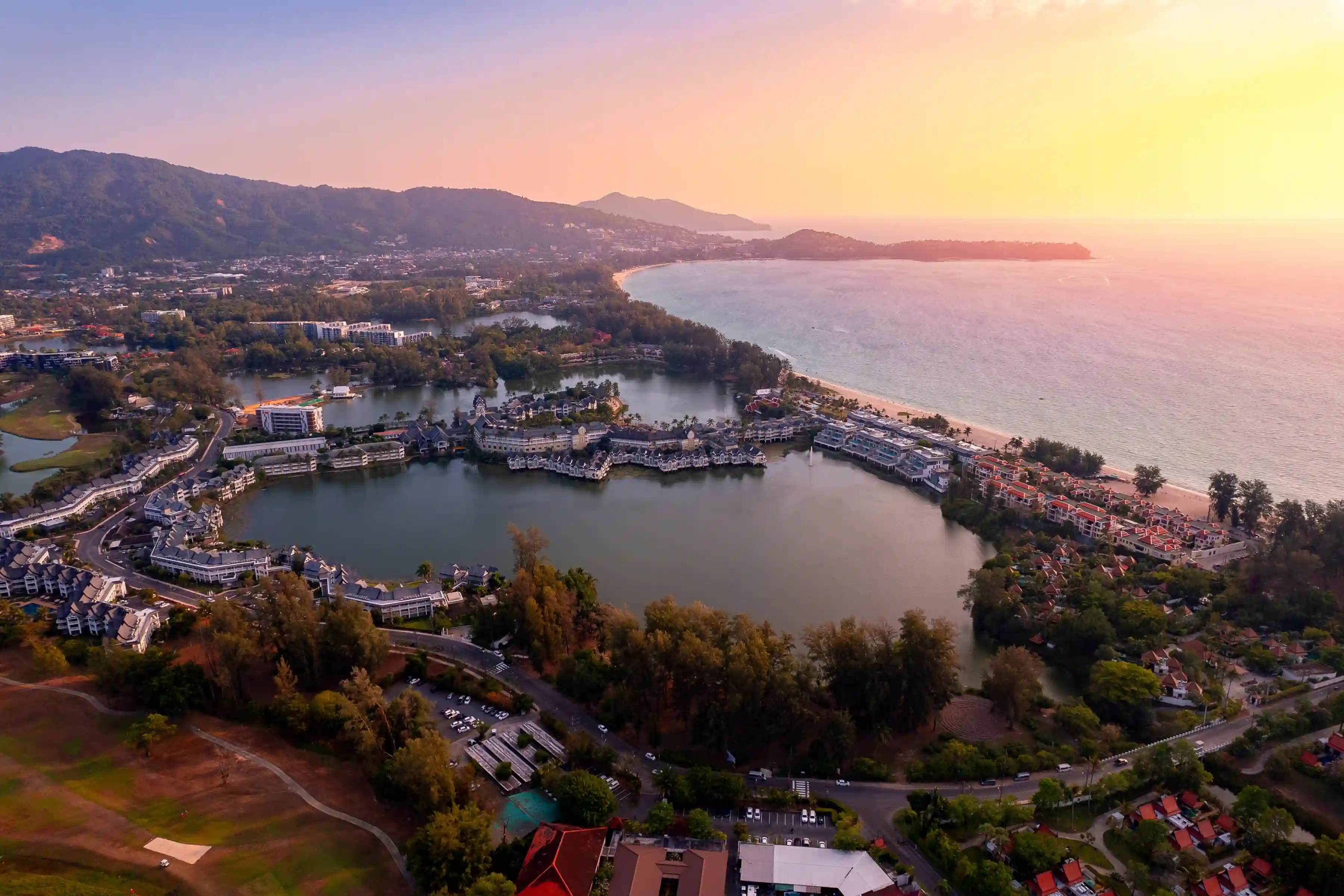 Here is a look at the Bang Tao area of Phuket