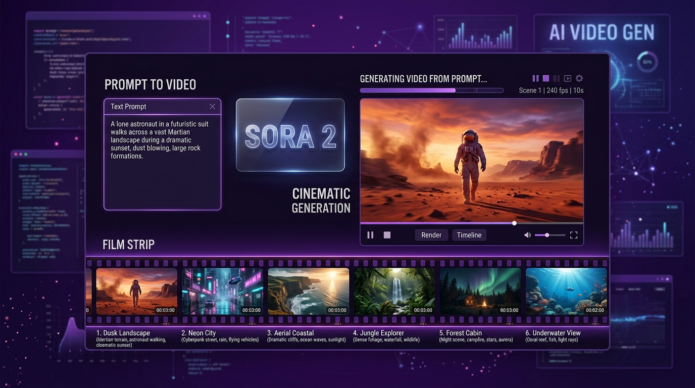 Sora 2 — генерация видео от OpenAI