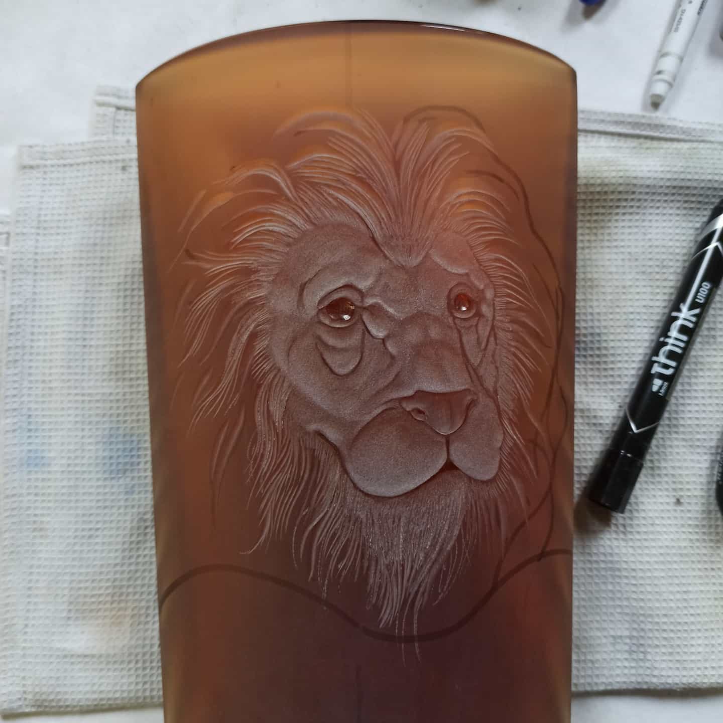 Ваза "Лев"