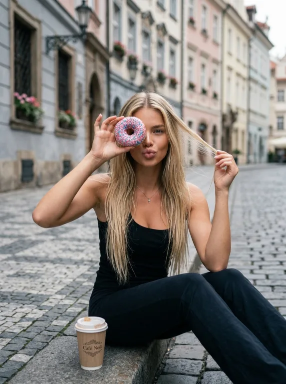 Coffee and a Donut