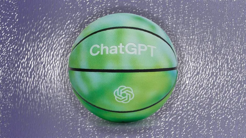 OpenAI продает баскетбольный мяч с логотипом ChatGPT за $70