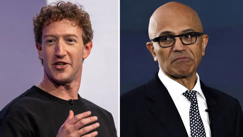 Акции Meta упали, Microsoft выросли: инвесторы разделились из-за ИИ