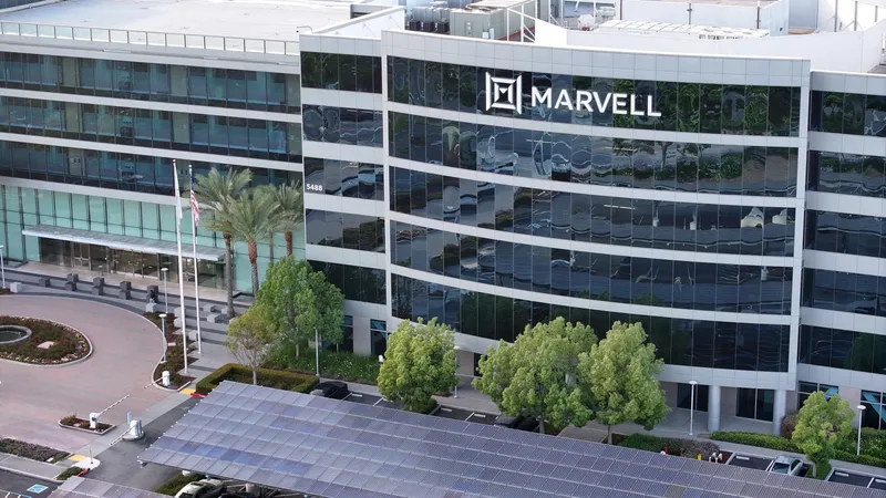 Акции Marvell упали на 6%, хотя выручка выросла на 37%
