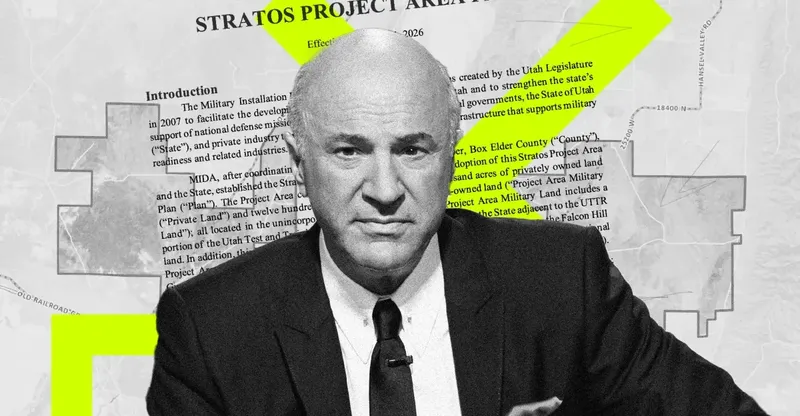 Kevin O’Leary хотел крупнейший AI-дата-центр в Юте, но местные устроили бунт