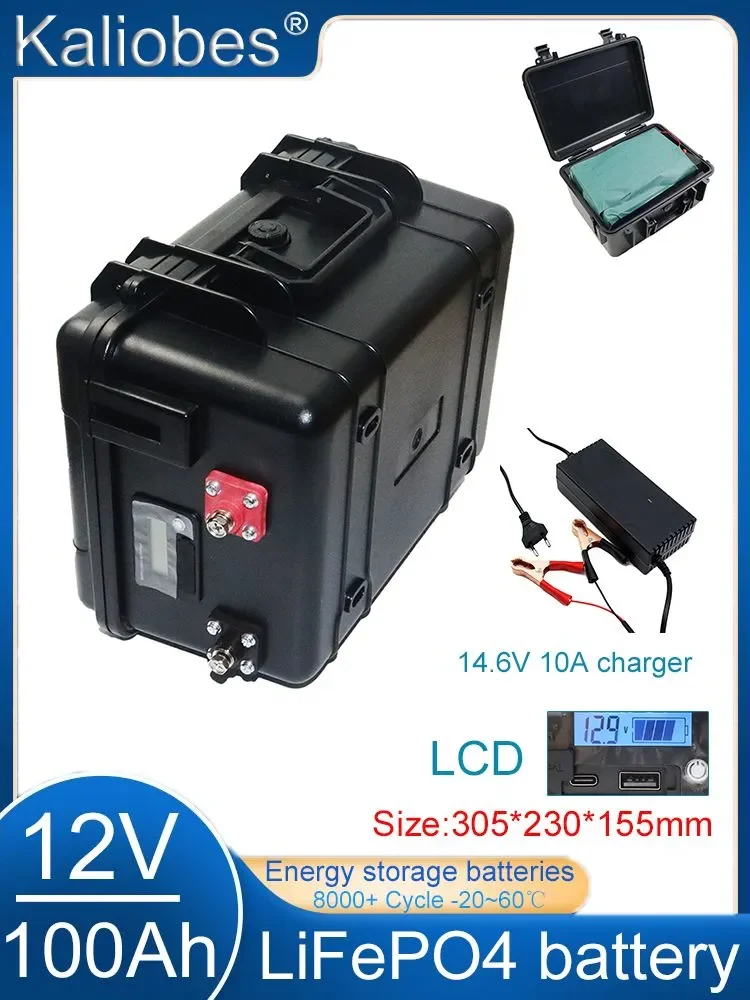 Kaliobes 100 А·ч + зарядка 10 А