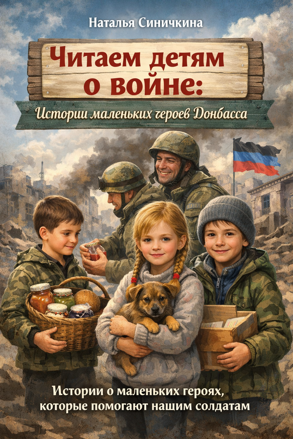 Наталья Синичкина Читаем детям о войне: Истории маленьких героев Донбасса
Эта се