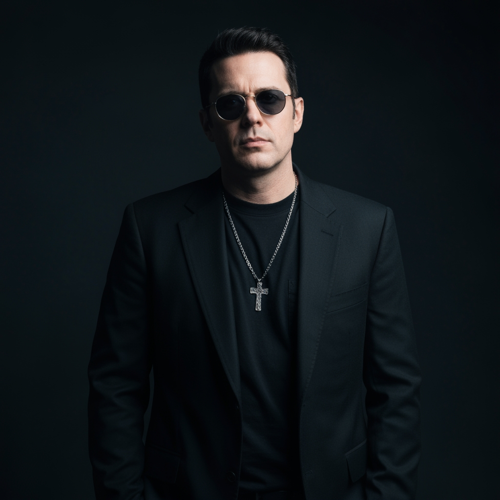 Комиссар Мегрэ в стиле исполнителя Marylin Manson