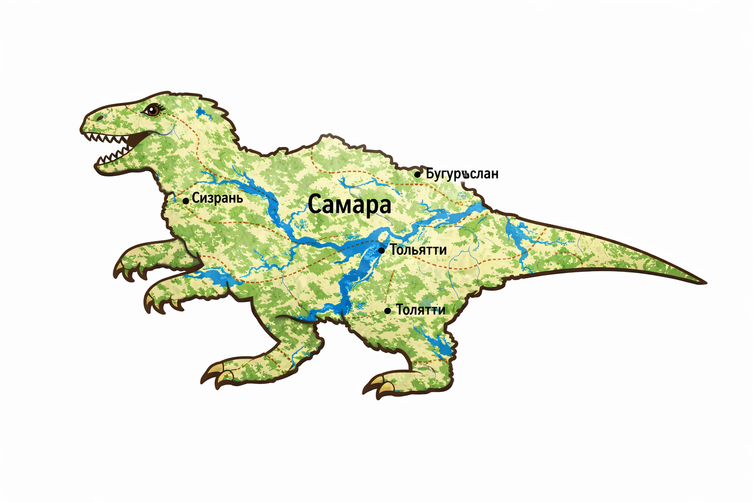 нарисовать не что похожа карта