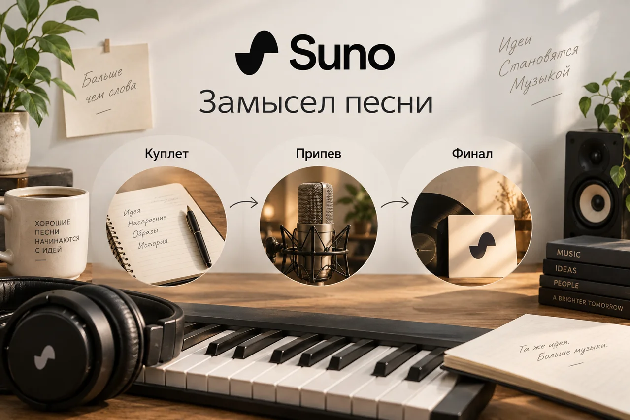 Suno: Опишите характер куплета и припева