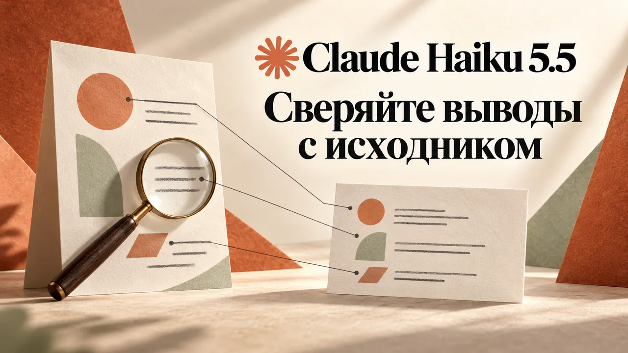Проверка ответа Claude Haiku 5.5 по исходному документу