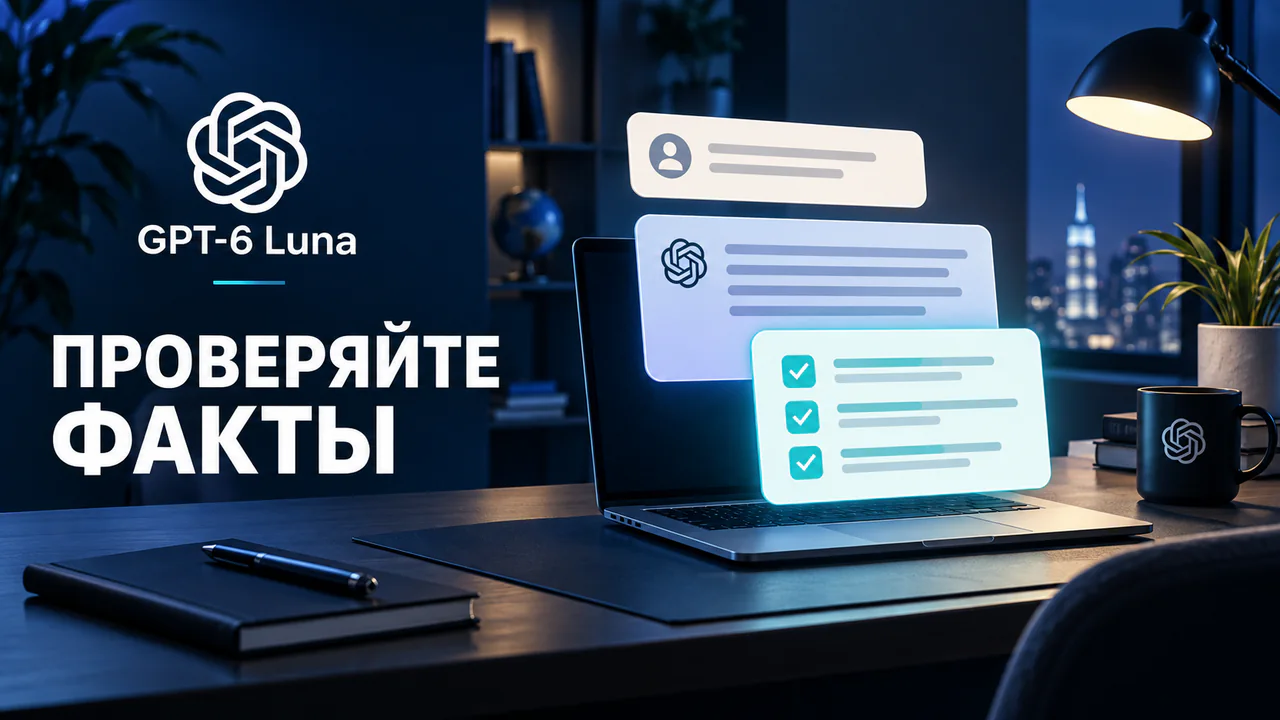 GPT-6 Luna — проверяйте факты
