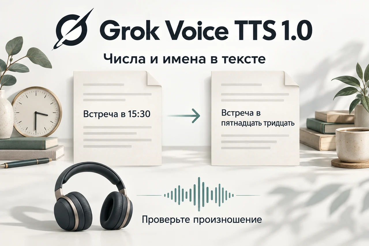 Время цифрами и словами для проверки произношения