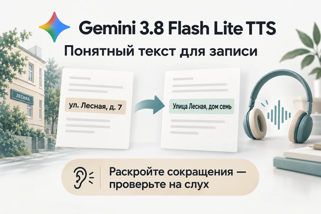Полный адрес вместо сокращений