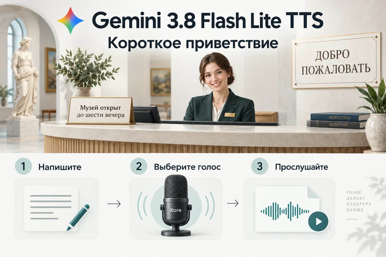 Приглашение посетителям музея