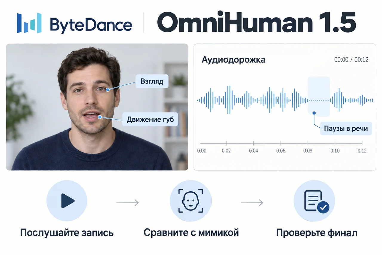 OmniHuman 1.5 — проверка результата