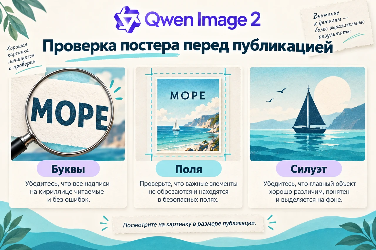 Qwen Image 2 — проверка результата
