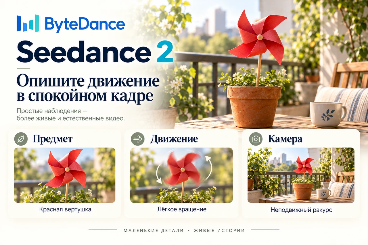 Seedance 2 — составление описания