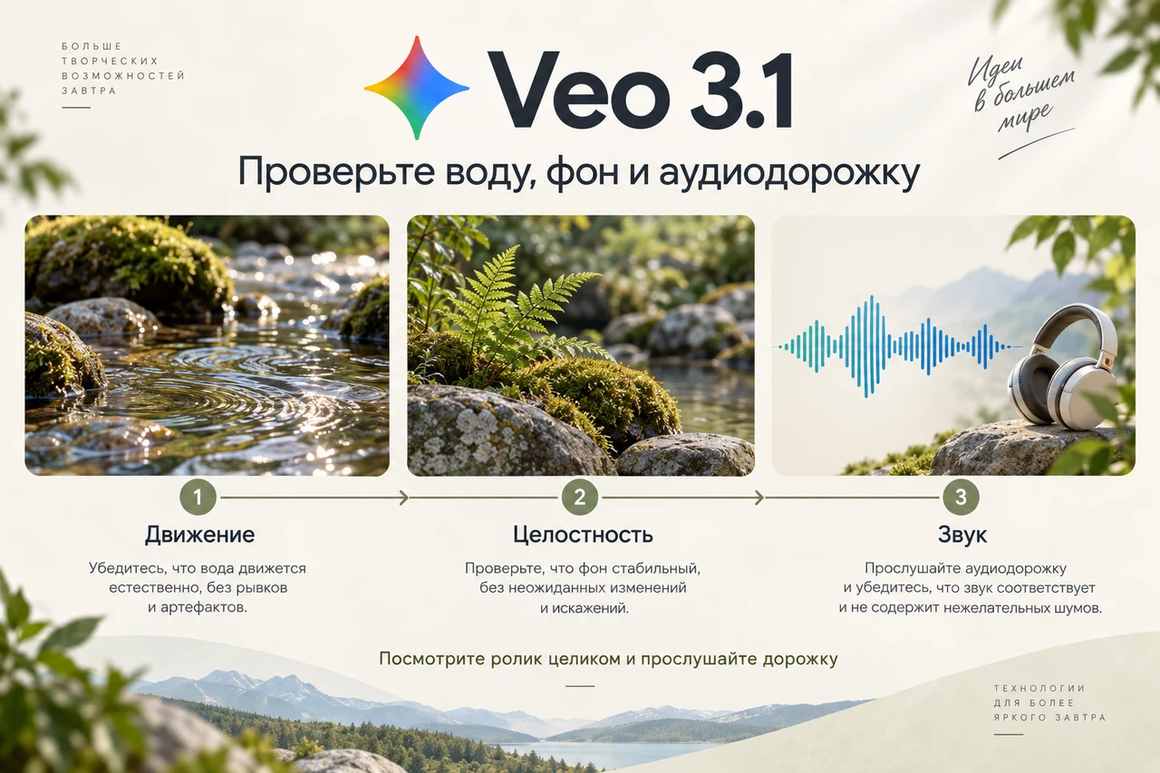 Veo 3.1 — проверка результата