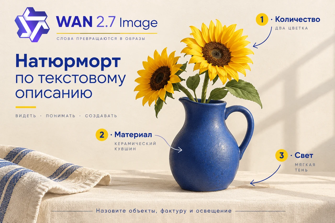 WAN 2.7 Image — составление описания