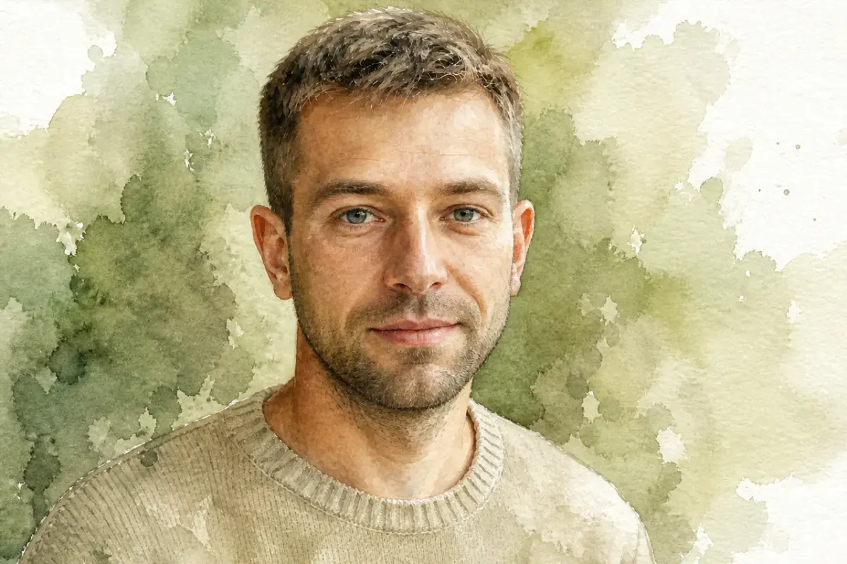 Портрет в палитре Шалфей