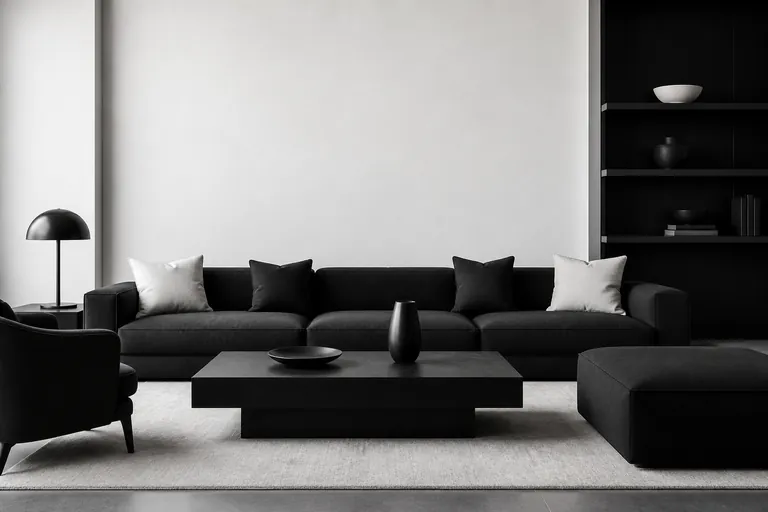 Ч/Б. чёрный и белый без цветных акцентов