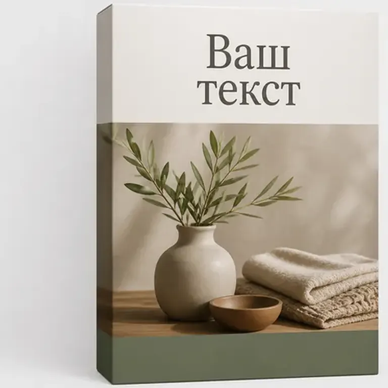 Стек. заголовок / визуал / низ