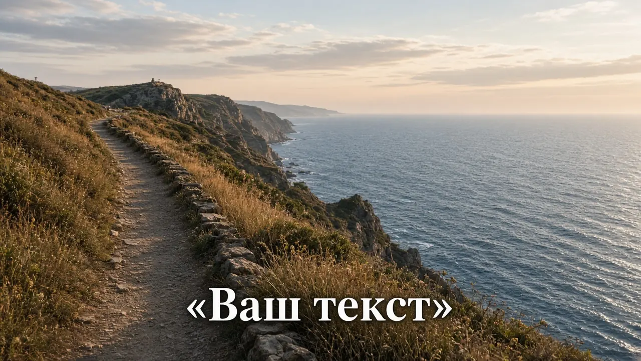 Тот же travel-кадр с плашкой