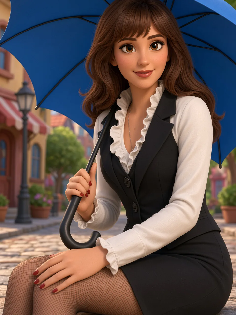 Уличный кадр после объёмного 3D CGI