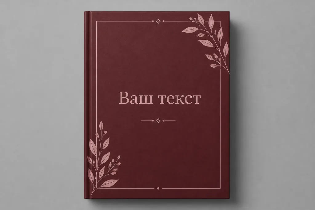 Бордовый. бордовый фон и пудровый текст